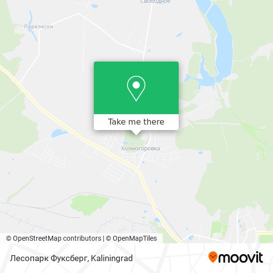 Лесопарк Фуксберг map