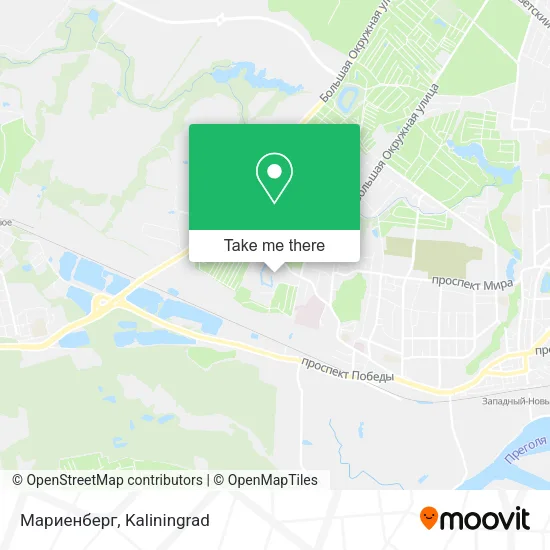 Мариенберг map