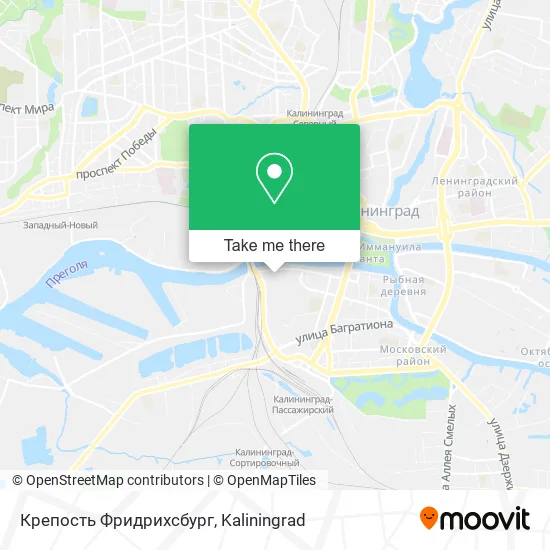 Крепость Фридрихсбург map