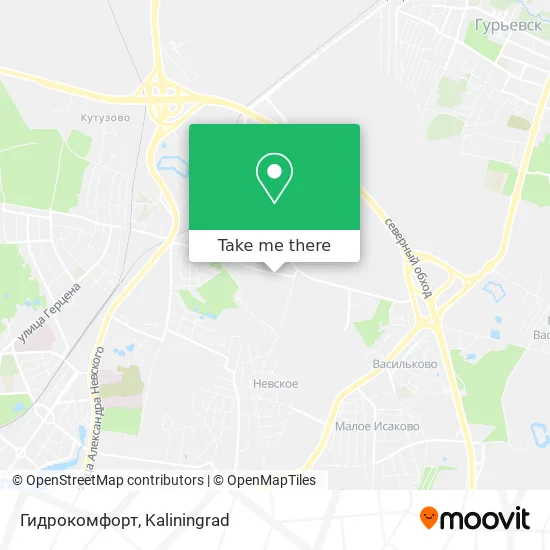 Гидрокомфорт map