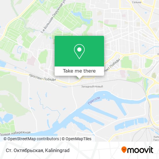 Ст. Октябрьская map
