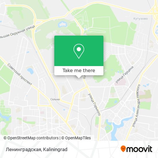 Ленинградская map