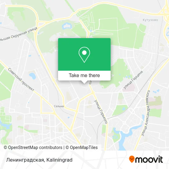 Ленинградская map