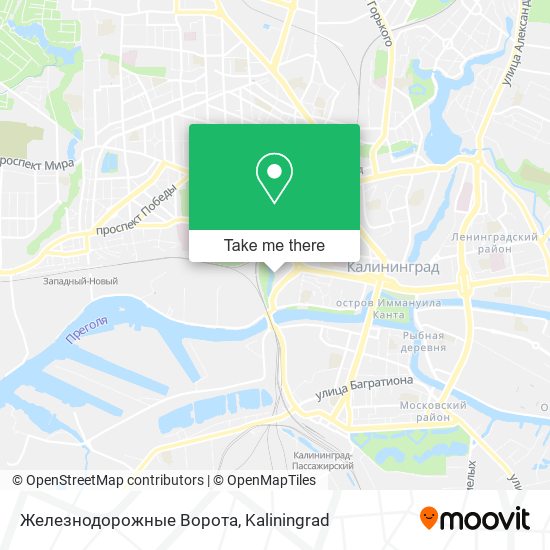 Железнодорожные Ворота map