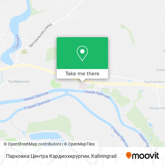 Парковка Центра Кардиохирургии map