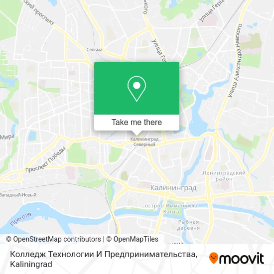 Колледж Технологии И Предпринимательства map