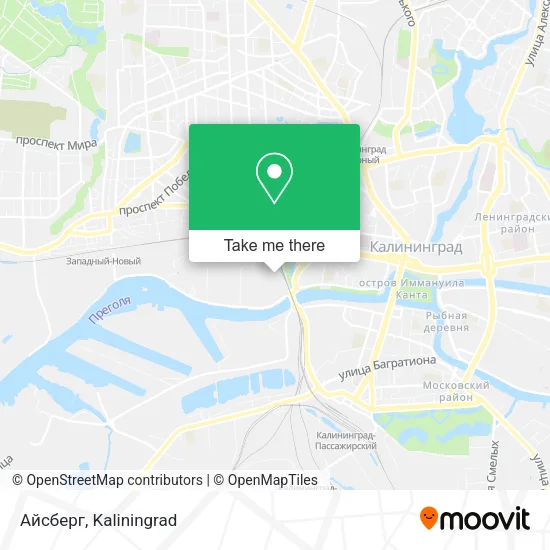 Айсберг map