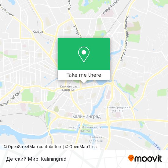 Детский Мир map