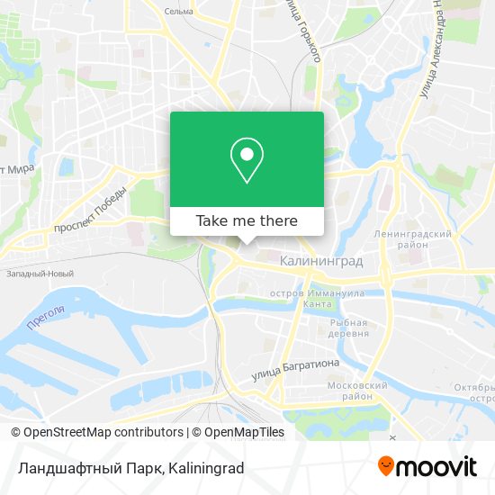 Ландшафтный Парк map