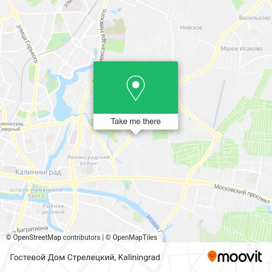 Гостевой Дом Стрелецкий map