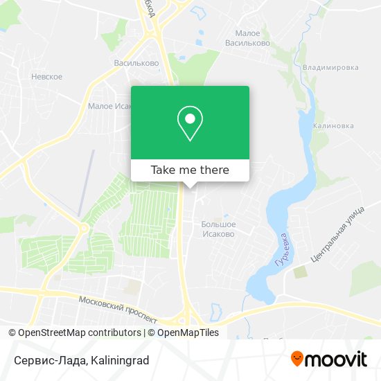 Сервис-Лада map