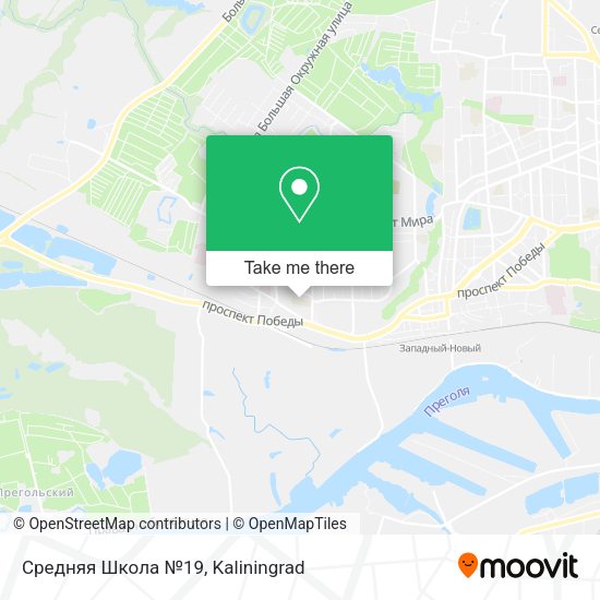 Средняя Школа №19 map