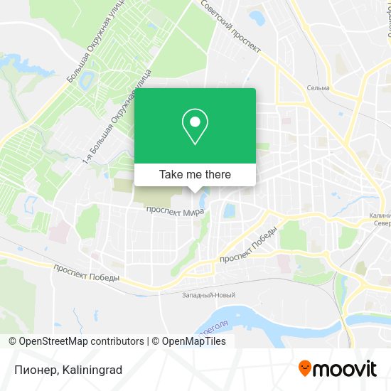 Пионер map