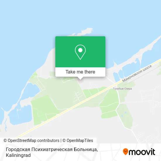 Городская Психиатрическая Больница map