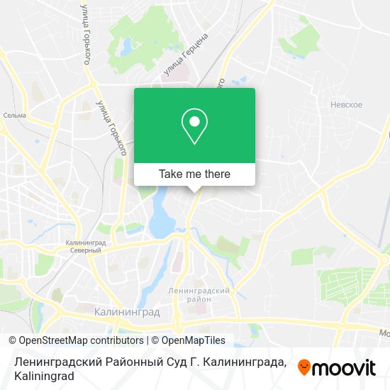 Ленинградский Районный Суд Г. Калининграда map