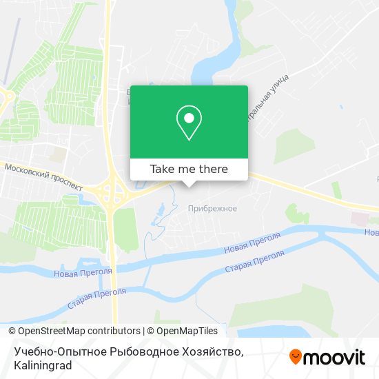 Учебно-Опытное Рыбоводное Хозяйство map