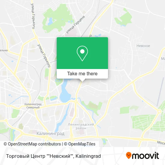 Торговый Центр ""Невский"" map