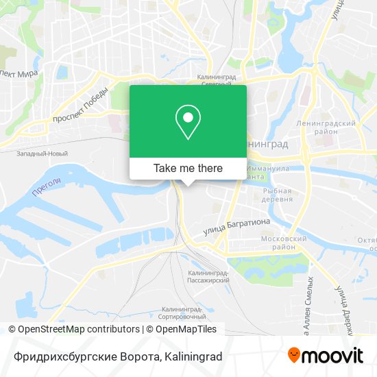 Фридрихсбургские Ворота map