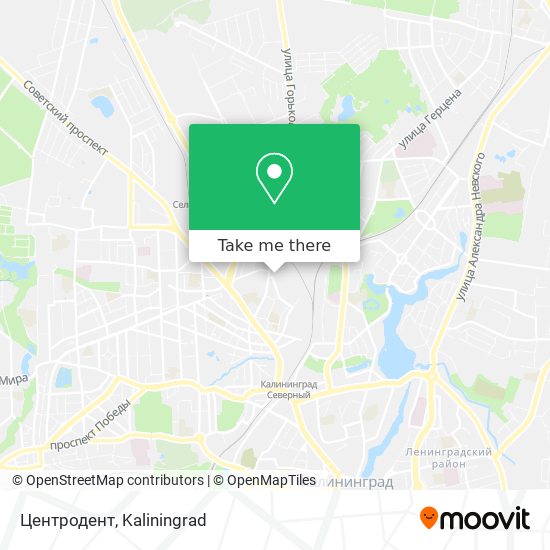 Центродент map