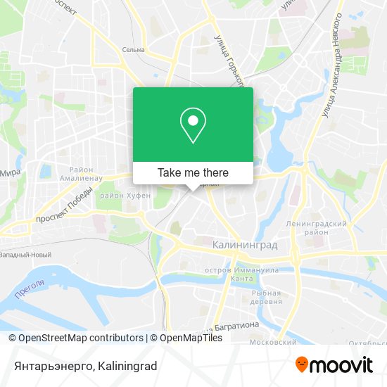 Янтарьэнерго map