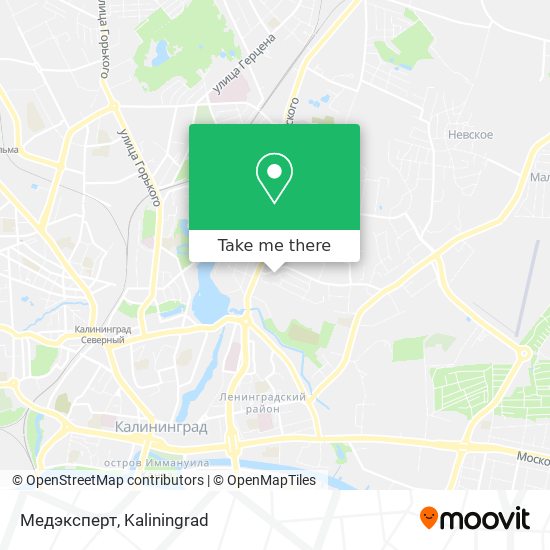 Медэксперт map