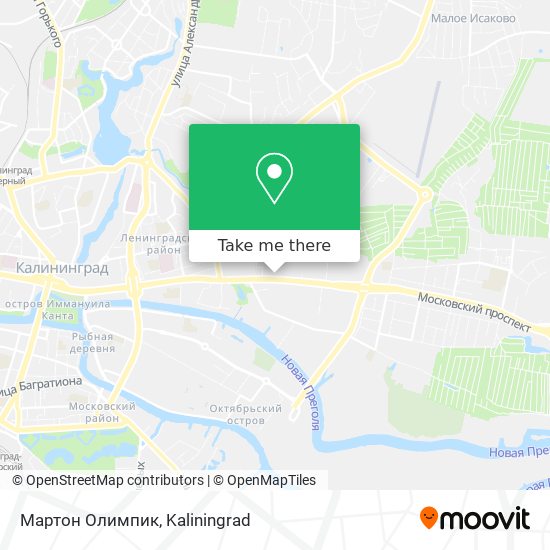Мартон Олимпик map
