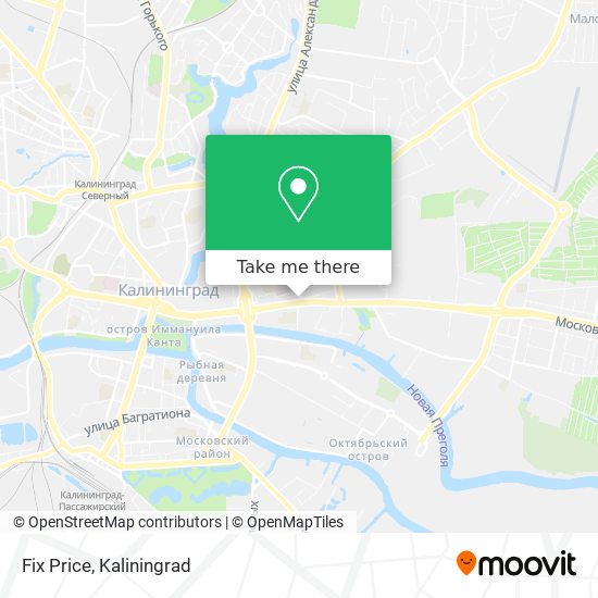 Fix Price map
