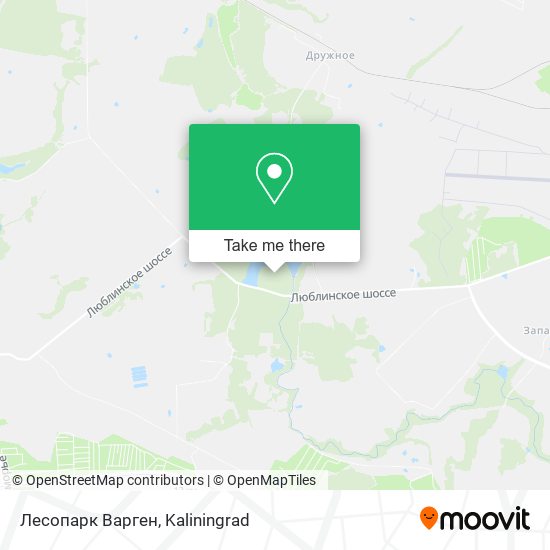 Лесопарк Варген map