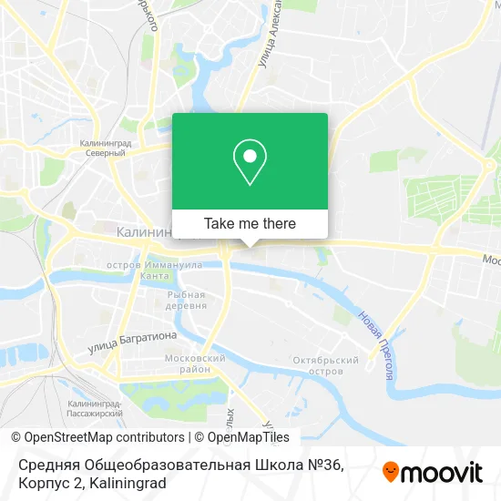 Средняя Общеобразовательная Школа №36, Корпус 2 map