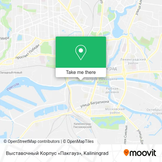 Выставочный Корпус «Пакгауз» map