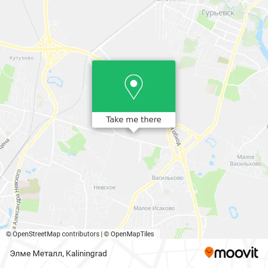 Элме Металл map