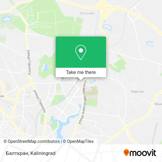 Балткран map