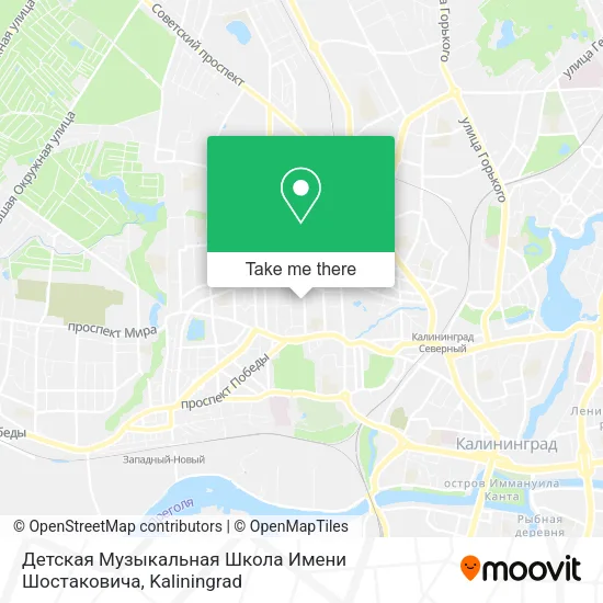 Детская Музыкальная Школа Имени Шостаковича map