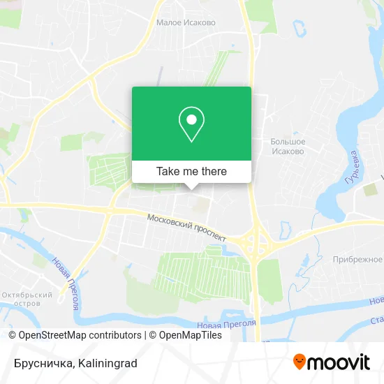 Брусничка map