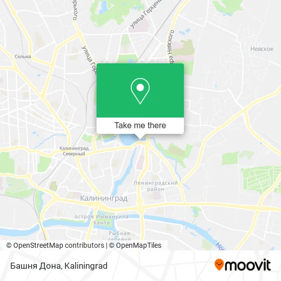 Башня Дона map