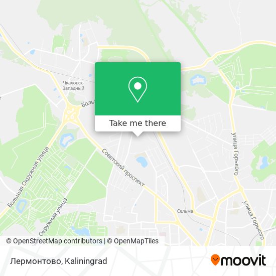 Лермонтово map