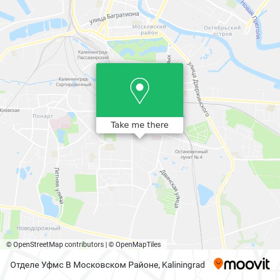 Отделе Уфмс В Московском Районе map