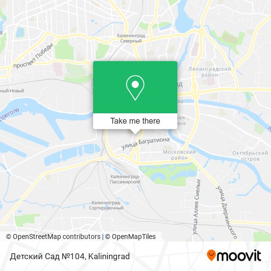 Детский Сад №104 map