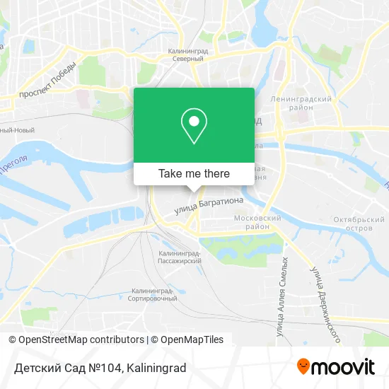 Детский Сад №104 map