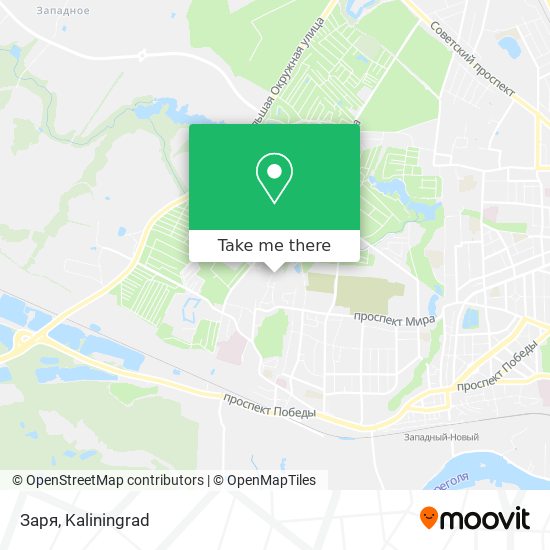 Заря map