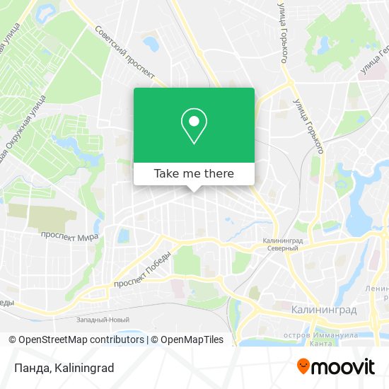 Панда map