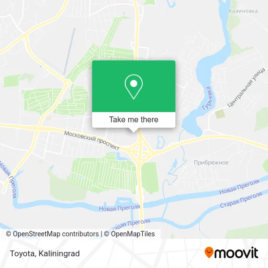 Toyota map