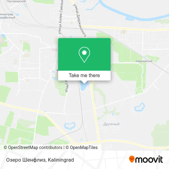 Озеро Шенфлиз map