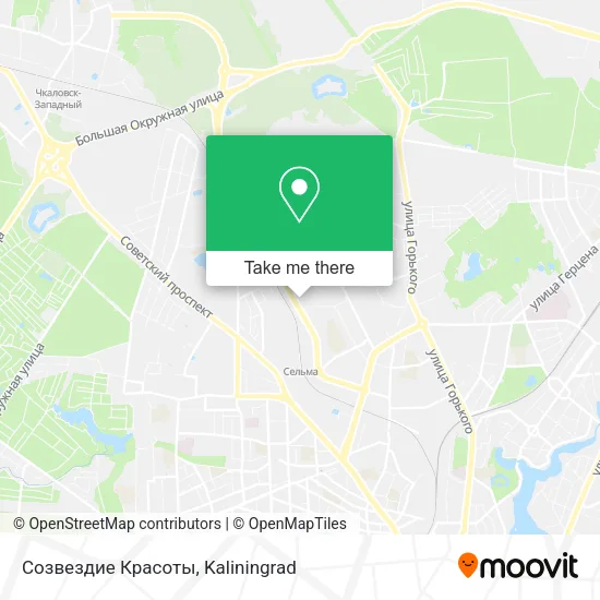 Созвездие Красоты map