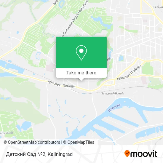 Детский Сад №2 map