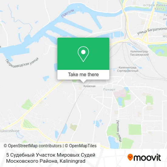 5 Судебный Участок Мировых Судей Московского Района map
