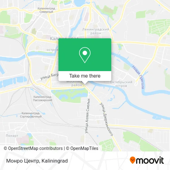 Монро Центр map