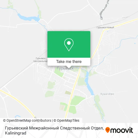 Гурьевский Межрайонный Следственный Отдел map