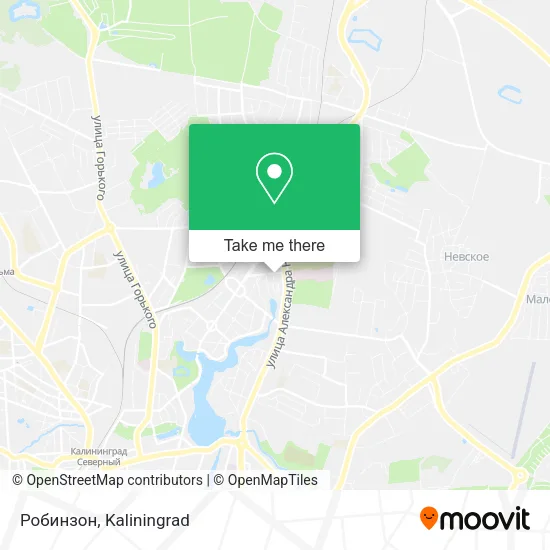 Робинзон map