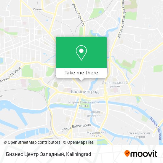 Бизнес Центр Западный map